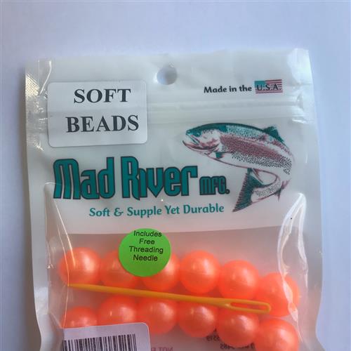 Soft Beads, Orange Pearl